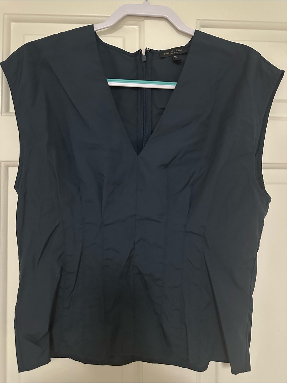 Rag & Bone Navy Blouse